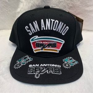 San Antonio Spurs Men’s Front Loaded Mitchell & Ness Snapback Hat